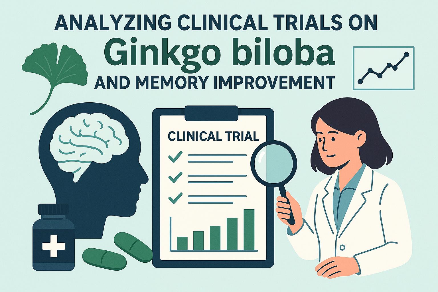 Analyzing Clinical Trials on Ginkgo biloba and Memory Improvement