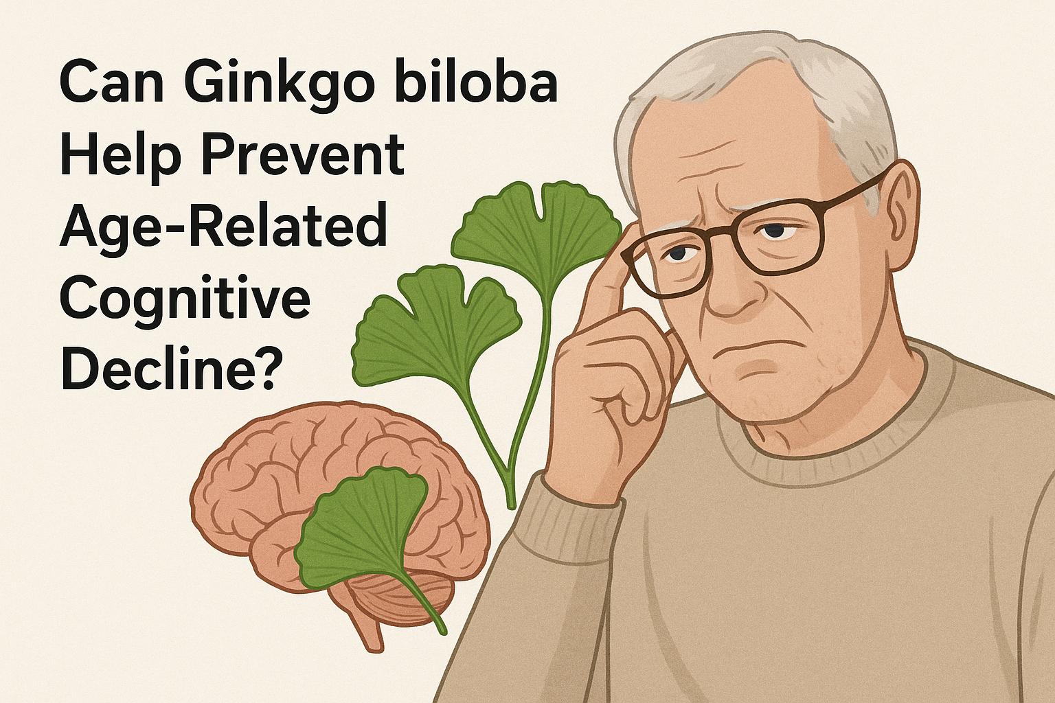 Can Ginkgo biloba Help Prevent Age-Related Cognitive Decline?