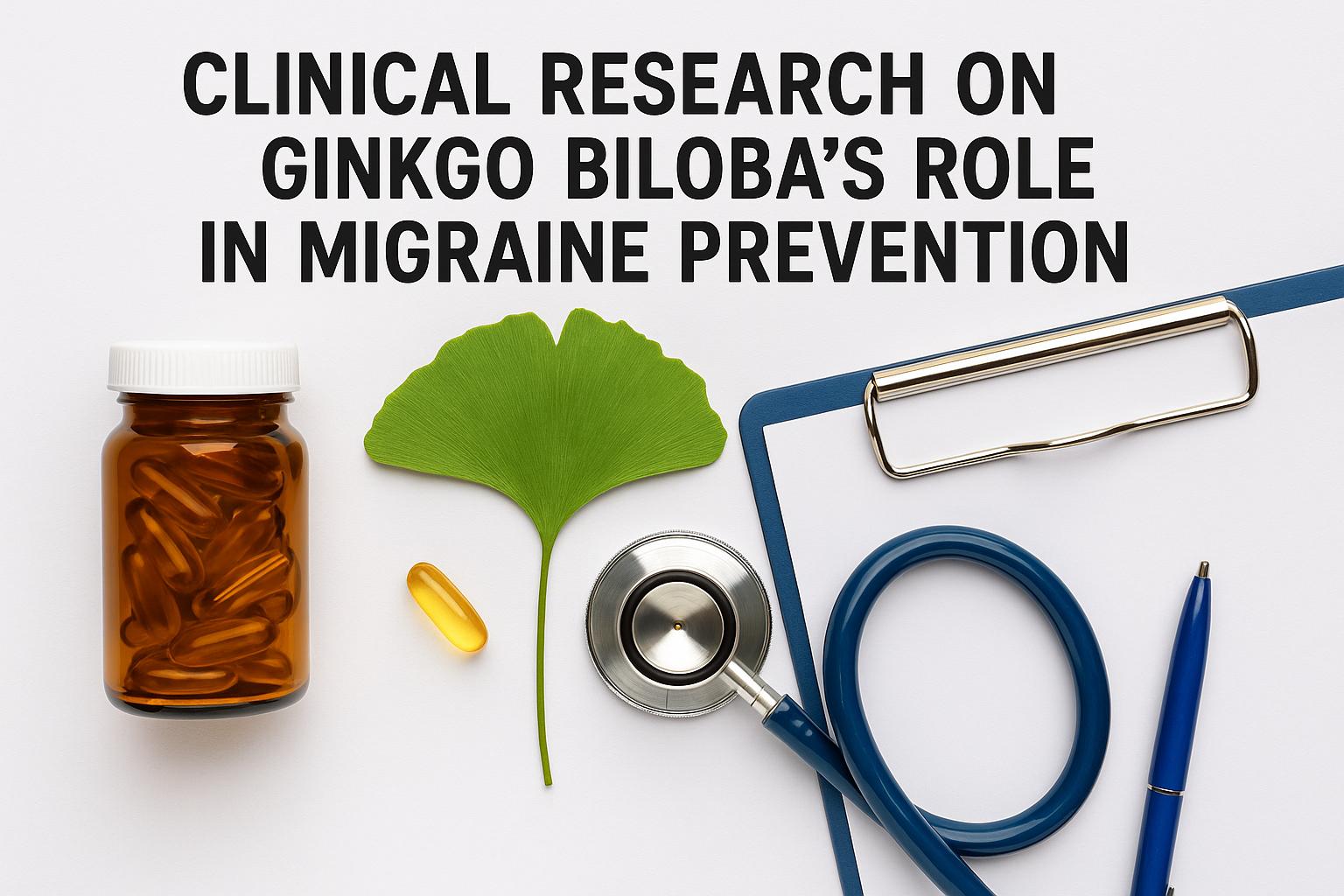Clinical Research on Ginkgo biloba’s Role in Migraine Prevention