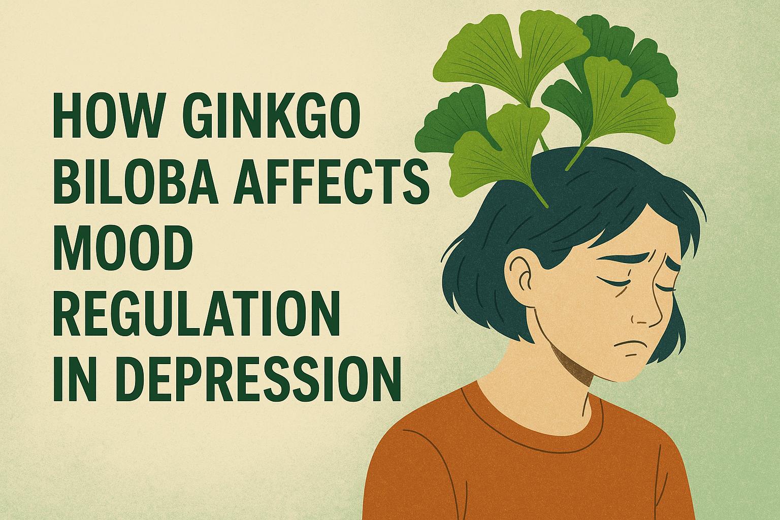 How Ginkgo biloba Affects Mood Regulation in Depression