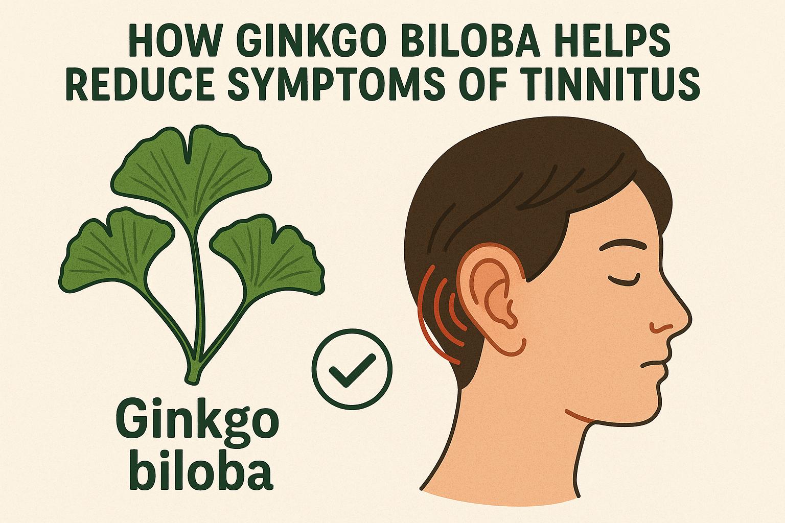 How Ginkgo biloba Helps Reduce Symptoms of Tinnitus