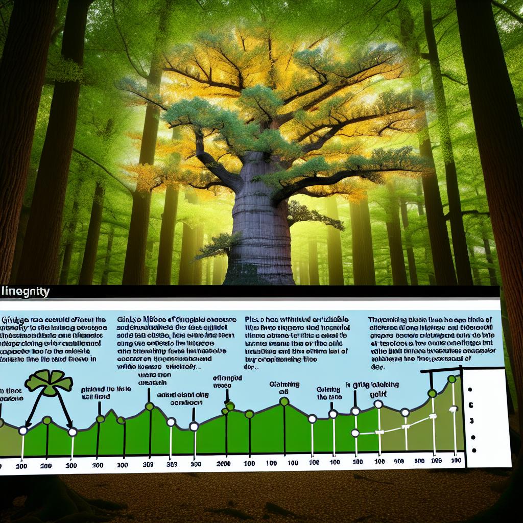 How Ginkgo biloba Trees Can Live for Thousands of Years