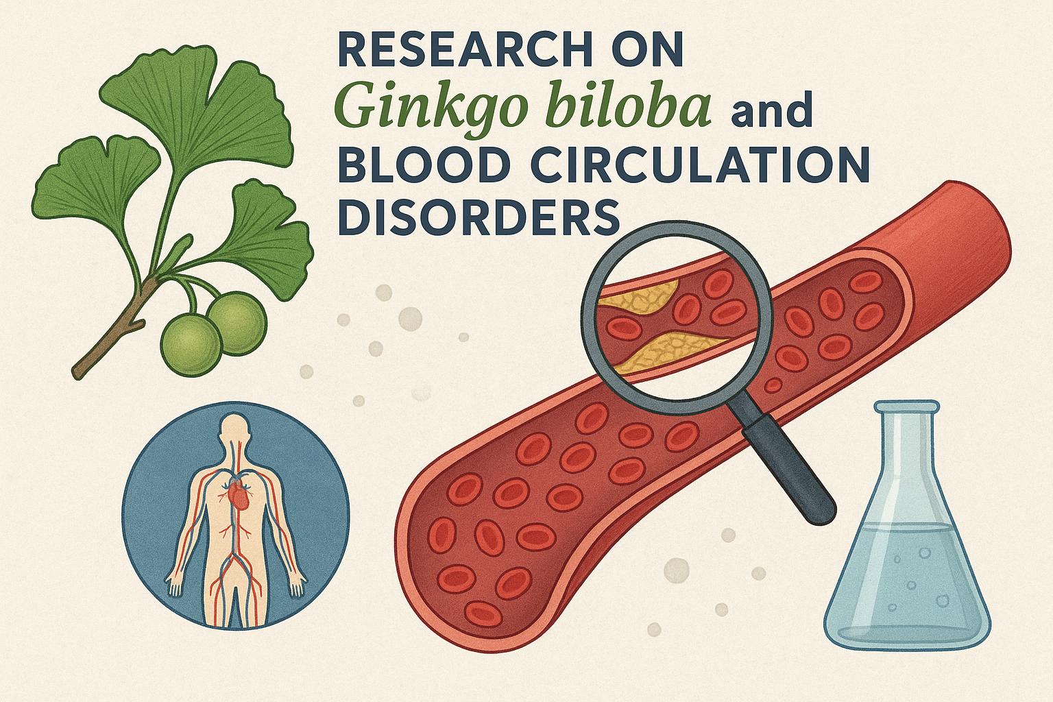 Research on Ginkgo biloba and Blood Circulation Disorders