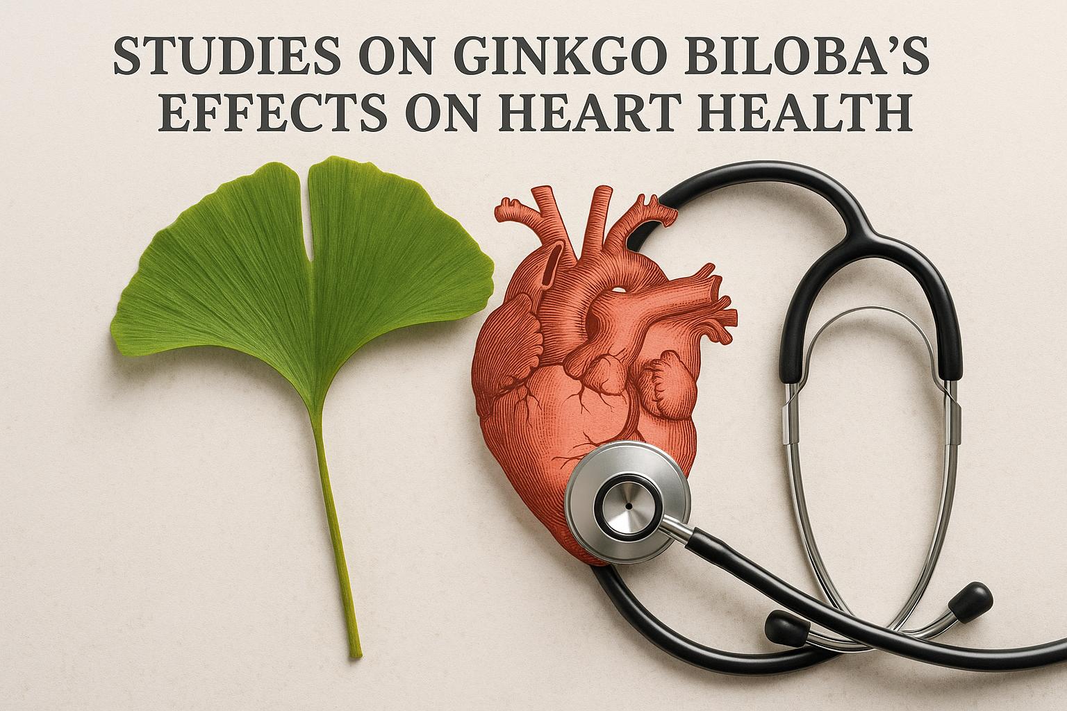 Studies on Ginkgo biloba’s Effects on Heart Health