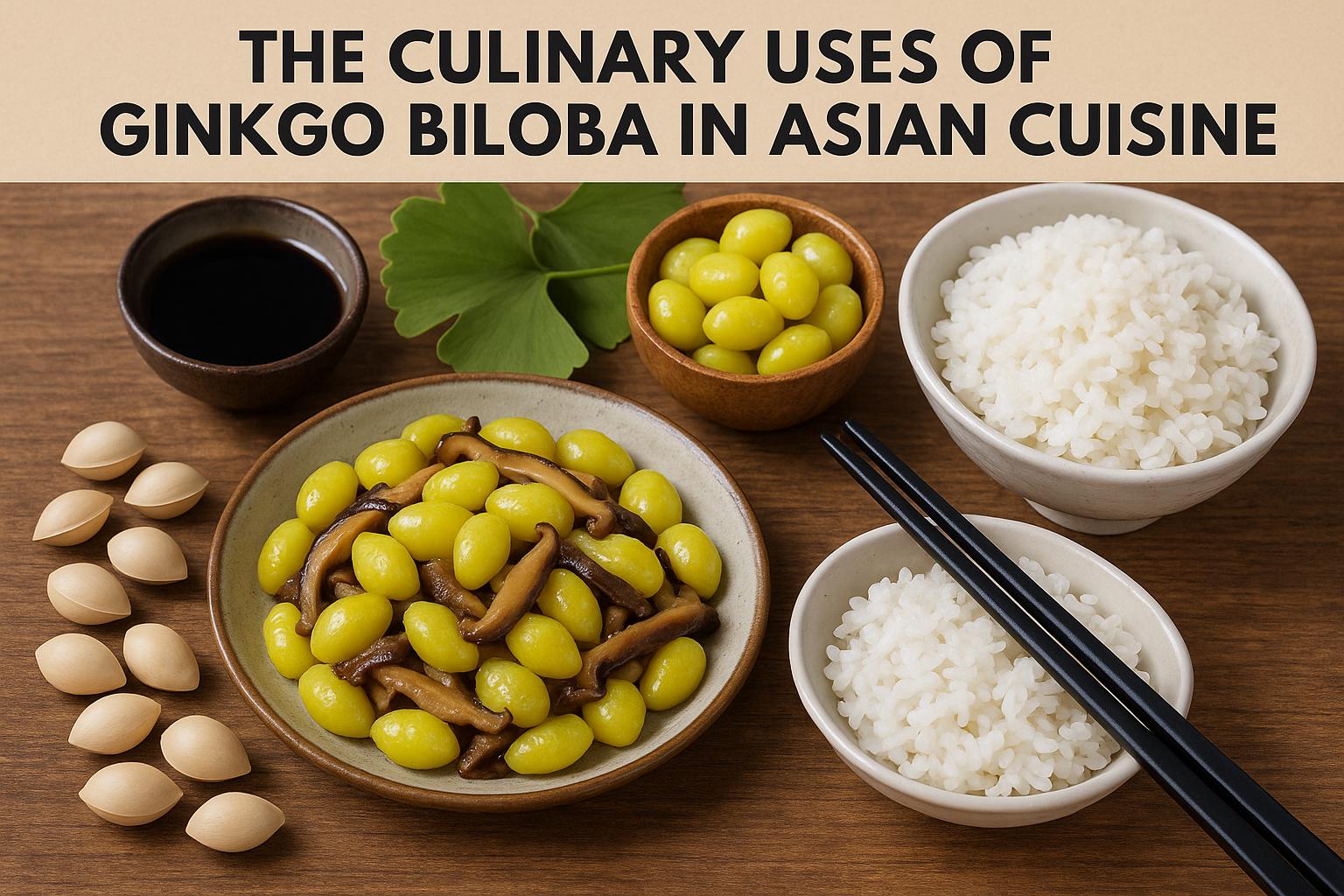 The Culinary Uses of Ginkgo biloba in Asian Cuisine
