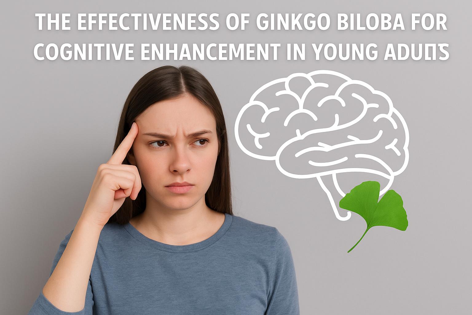 The Effectiveness of Ginkgo biloba for Cognitive Enhancement in Young Adults